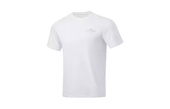 Футболка Fitness Series для мужчин, белая Lining, белый