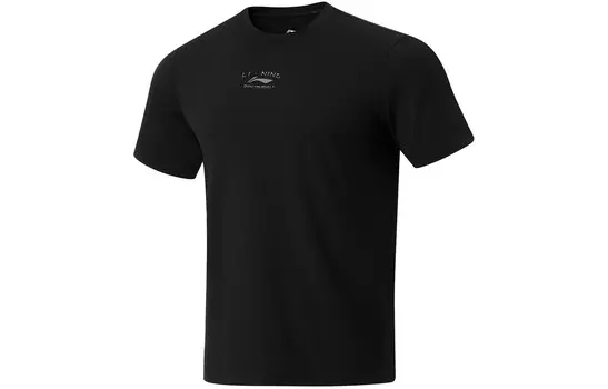 Футболка Fitness Series для мужчин, черная Lining, черный