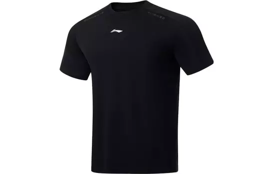 Футболка Fitness Series для мужчин, черная Lining, черный