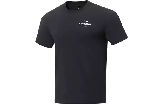 Футболка Fitness Series для мужчин, черная Lining, черный
