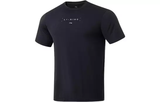 Футболка Fitness Series для мужчин, черная Lining, черный