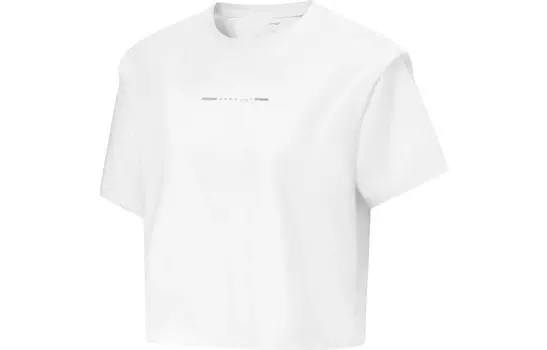Футболка Fitness Series женская белая Lining