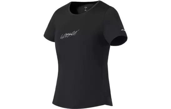 Футболка Fitness Series женская черная Lining