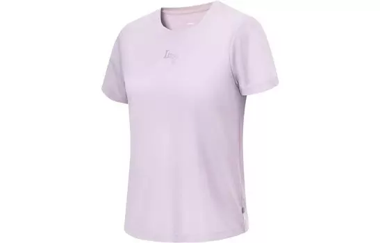 Футболка Fitness Series женская шелковая фиолетовая Lining