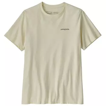 Футболка Fitz Roy Icon Responsibili Patagonia, белый