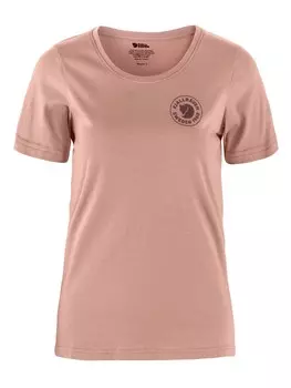Футболка Fjallraven 1960 Logo T-shirt W, розовый