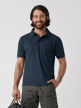 Футболка Fjallraven Crowley Pique, черный