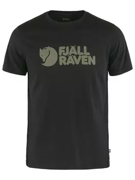 Футболка Fjallraven Fjallraven Logo, черный