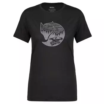 Футболка Fjllrven, цвет Black-Iron Grey