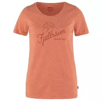 Футболка Fjllrven, цвет Rowan Red-Melange