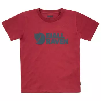 Футболка Fjllrven Kid's Fjllrven Logo, цвет Pomegranate Red