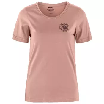 Футболка Fjllrven Women's 1960 Logo, цвет Dusty Rose