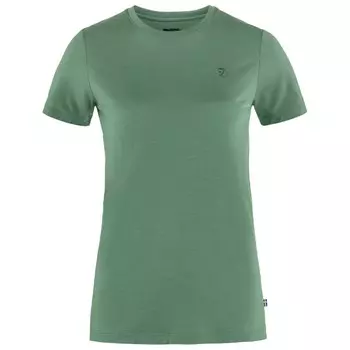 Футболка Fjllrven Women's Abisko Wool S/S, цвет Patina Green