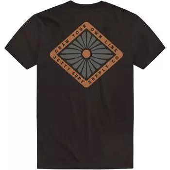 Футболка Flare Jetty, коричневый