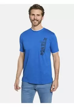 Футболка ФЛЕММИНГ JAN VANDERSTORM, цвет Royalblau