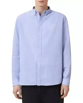 Футболка Fletcher свободного кроя ALLSAINTS, синий