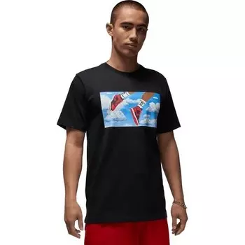 Футболка Flight 85 Essential Jordan, черно-белый