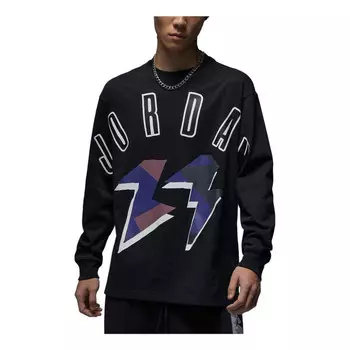 Футболка Flight MVP футболка с длинным рукавом Air Jordan, черный