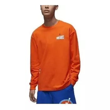 Футболка Flight MVP футболка с длинным рукавом Air Jordan, оранжевый