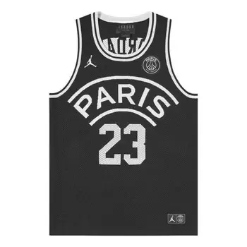 Футболка Flight x Paris Saint Germain Футболка 23 Air Jordan, черный