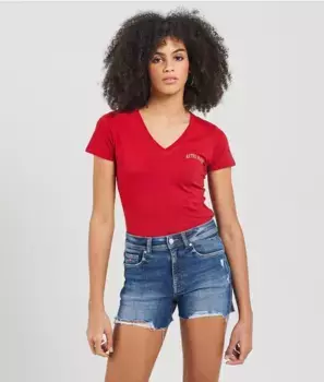 Футболка Flora Retro Jeans, красный