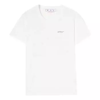 Футболка floral arrow short sleeve t-shirt 'white' Off-White, белый