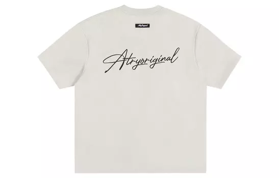 Футболка Flower Body LOGO Series унисекс Atry, серый/синий