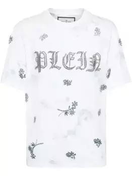 Футболка Flowers Philipp Plein, белый