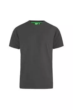 Футболка Flyers-2 Kingsize с круглым вырезом Duke Clothing, серый