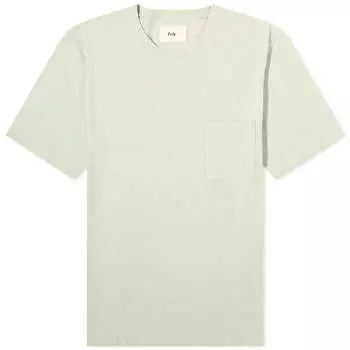Футболка Folk Pocket Nep Assembly, светло-оливковый