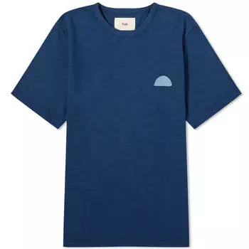 Футболка Folk Slub, темно-синий