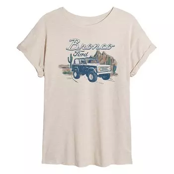 Футболка Ford Bronco Desert Flowy для юниоров Licensed Character, бежевый