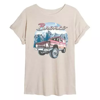 Футболка Ford Bronco Mountain Flowy для юниоров Licensed Character, бежевый