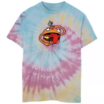 Футболка Fortnite Durrr Burger с логотипом Tie Dye для мальчиков 8–20 лет Licensed Character