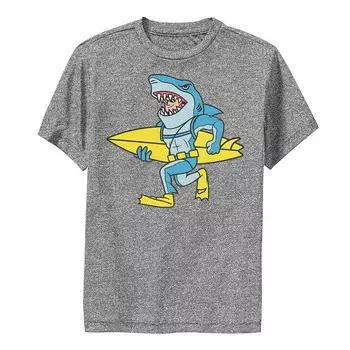 Футболка Fortnite Jonesy Surf для мальчиков Licensed Character, цвет Charcoal Heather