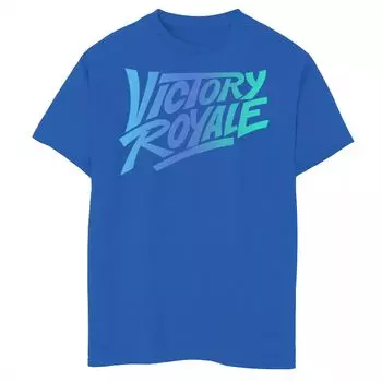 Футболка Fortnite Victory Royale с графическим логотипом и градиентом для мальчиков 8–20 лет Licensed Character