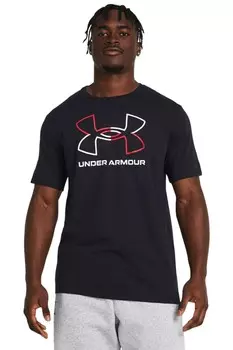 Футболка Foundation с короткими рукавами Under Armour, черный
