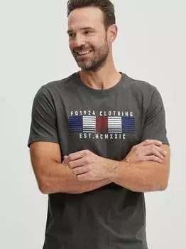 Футболка fqnotan Fq1924, серый