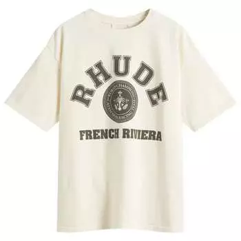 Футболка Французская Ривьера Rhude, белый