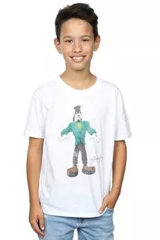 Футболка «Франкенштейн Гуфи» Disney, белый