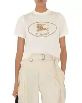 Футболка Frankie Knight Burberry, белый