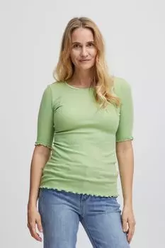 Футболка Fransa FRHIZAMOND TEE 13 20611874, зеленый