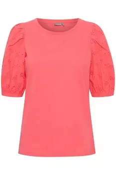 Футболка Fransa Shirt Mae, розовый