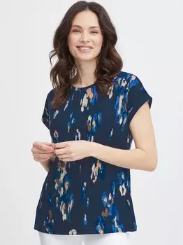 Футболка Fransa, синий