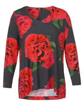 Футболка FRAPP, цвет anthracite multicol