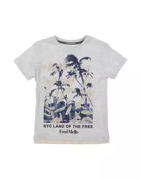 Футболка Fred Mello, светло-серый