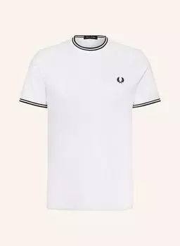 Футболка FRED PERRY, белый/синий