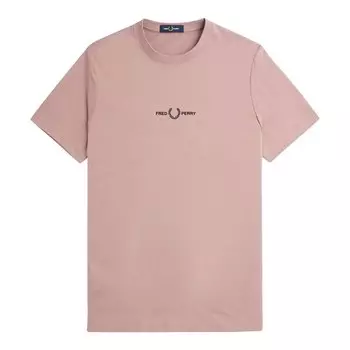 Футболка Fred Perry Embroidered, розовый