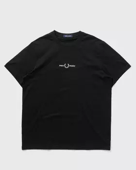 Футболка Fred Perry Embroidered T Shirt, черный