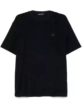 Футболка Fred Perry из махровой ткани, синий